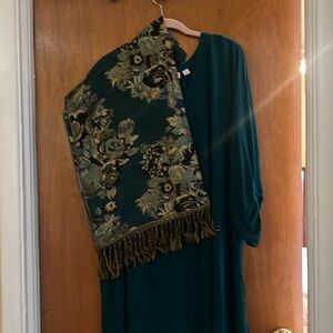 Susan Graver top with Shawl